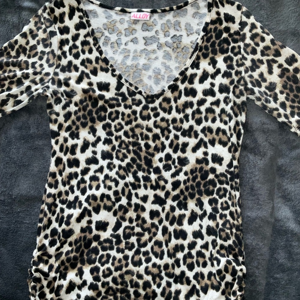 Alloy Leopard Print Women's Top